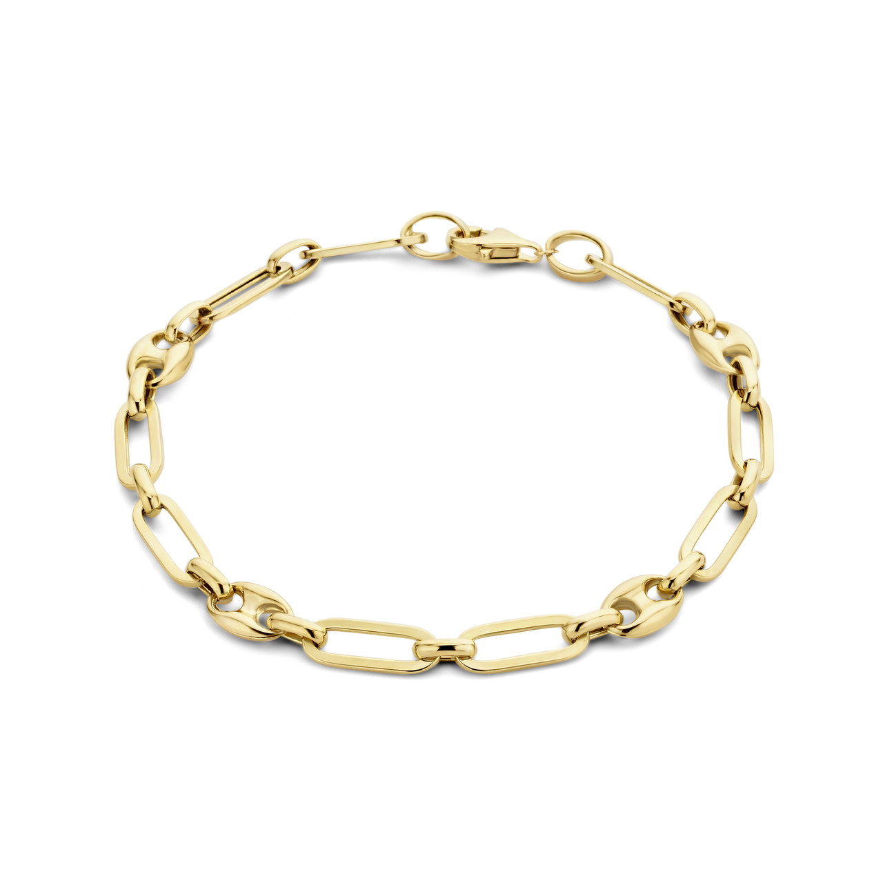 Isabel Bernard - 14 karat gold link bracelet IB320090