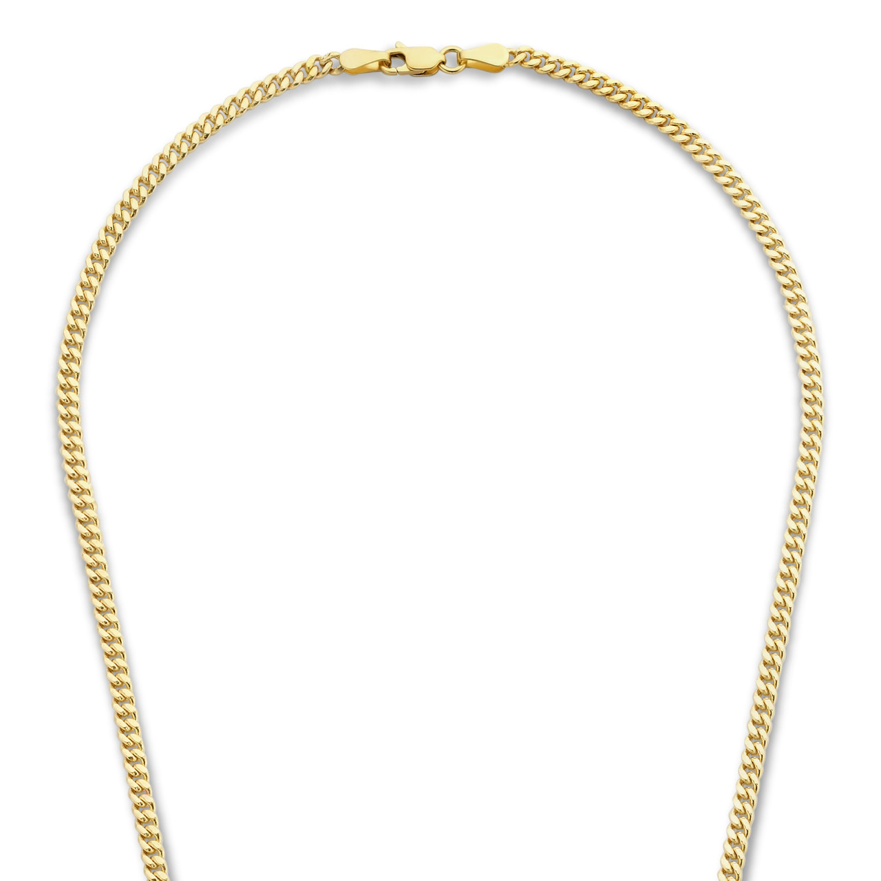 Isabel Bernard Aidee Julee 14 karat gold link necklace