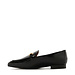 Isabel Bernard Vendôme Fleur black calfskin patent leather loafers