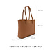 Isabel Bernard Honoré Lysanne camel calfskin leather shopper