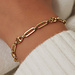 Isabel Bernard Aidee Demie 585er Gold Link Armband