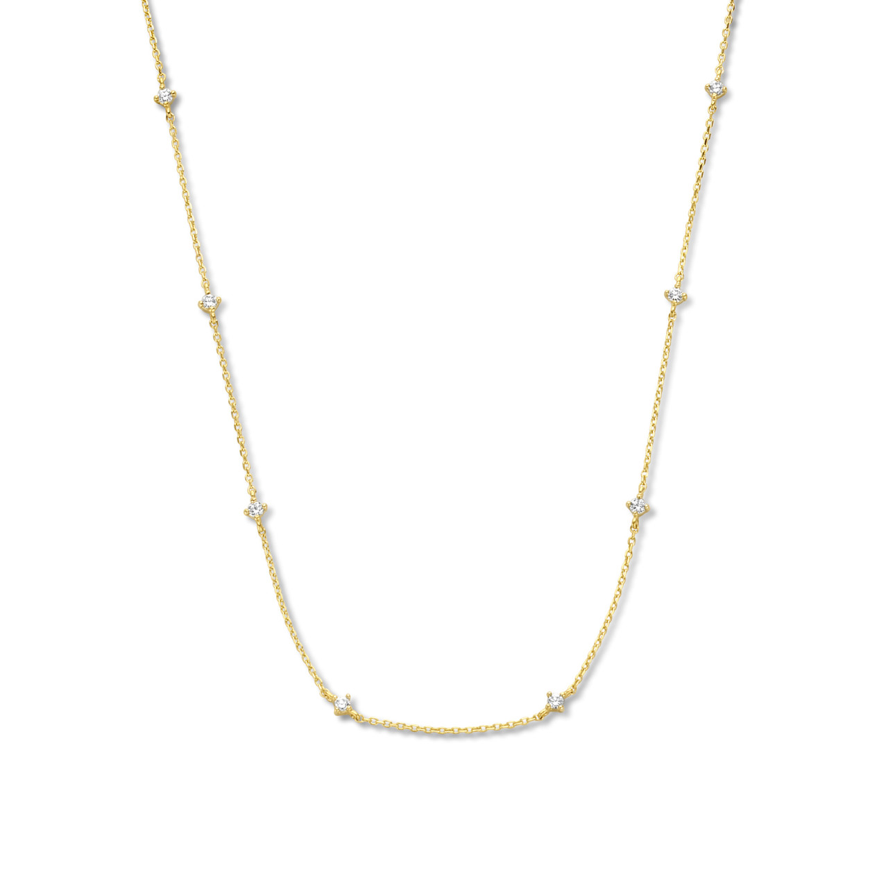 Isabel Bernard Rivoli Esmée 14 karat gold necklace