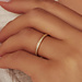 Isabel Bernard Le Marais Merle anello in oro 14 carati con zircone