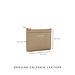 Isabel Bernard Cadeau d'Isabel taupe leather crossbody bag and card holder gift set