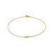 Isabel Bernard De la Paix Alfie 14 karat gold bracelet | diamond 0.05 ct