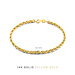 Isabel Bernard Cadeau d'Isabel coffret cadeau collier et bracelet en or 14 carats