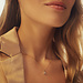 Isabel Bernard De la Paix Maxime collier en or 14 carats avec diamant 0.11 carat