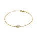 Isabel Bernard De la Paix Maxime bracelet en or 14 carats | diamant 0.10 ct