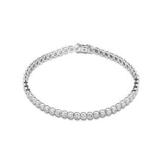 Isabel Bernard De la Paix Alfie 14 karat vitt guld tennis armband | diamant 0.36 ct