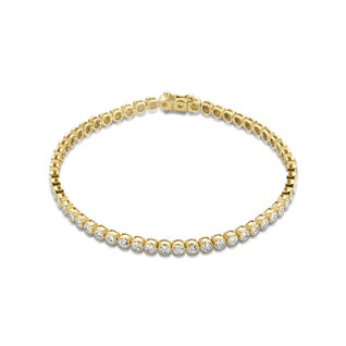 Isabel Bernard De la Paix Alfie 14 karat gold tennis bracelet | diamond 0.36 ct