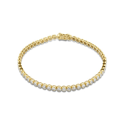 Isabel Bernard De la Paix Alfie bracciale tennis in oro 14 carati | diamanti 0.36 ct