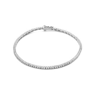 Isabel Bernard De la Paix Madeline 14 karat vitt guld tennis armband | diamant 1.08 ct