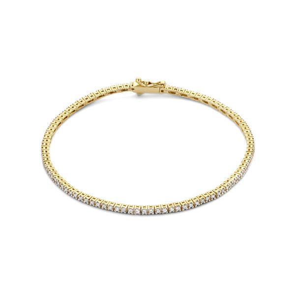 Isabel Bernard De la Paix Madeline 585er Gold Tennis Armband | Diamant 1.08 ct