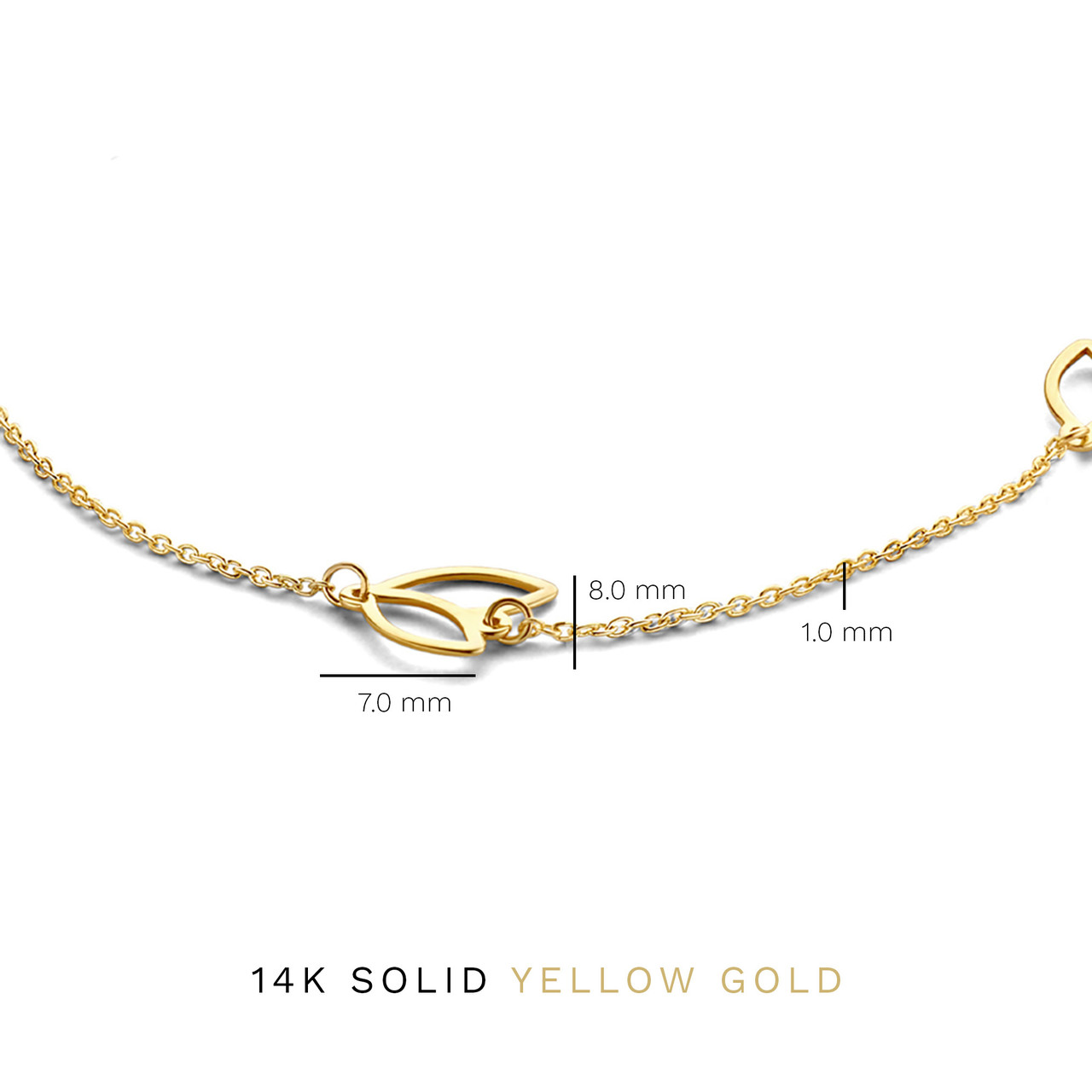 Isabel Bernard Belleville Noémi 14 karat gold bracelet