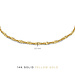 Isabel Bernard Rivoli Lilou 14 karaat gouden armband met twist