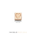 Isabel Bernard La Concorde Felie 14 karat rose gold cube charm with heart