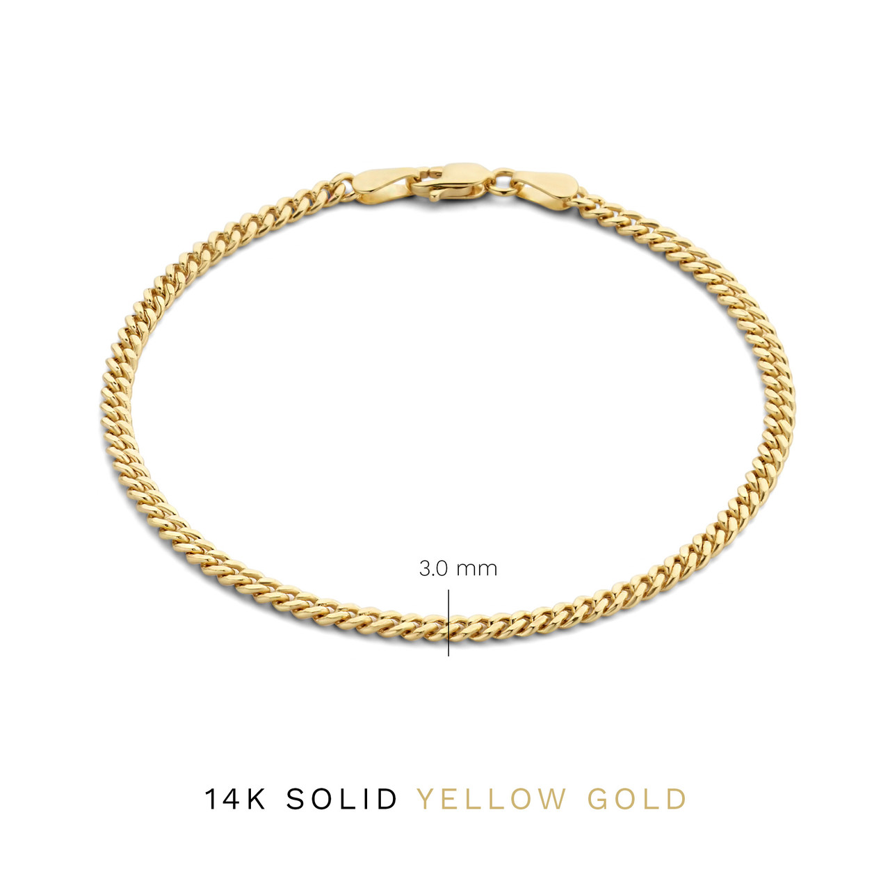 Isabel Bernard Aidee Julee 14 karat gold link bracelet