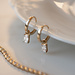 Isabel Bernard De la Paix Maxime 14 karat gold hoop earrings with diamond 0.18 carat