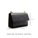 Isabel Bernard Femme Forte Valerie black calfskin leather shoulder bag