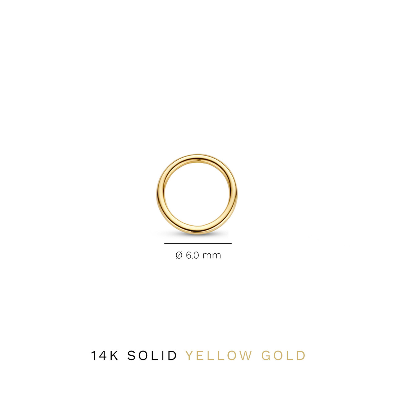 Isabel Bernard Belleville Anna 14 karat gold earrings with rings