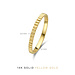 Isabel Bernard Rivoli L'Abbaye 14 karat gold ring ribbed