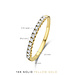 Isabel Bernard De la Paix Madeline 14 karat gold ring with diamond 0.14 carat