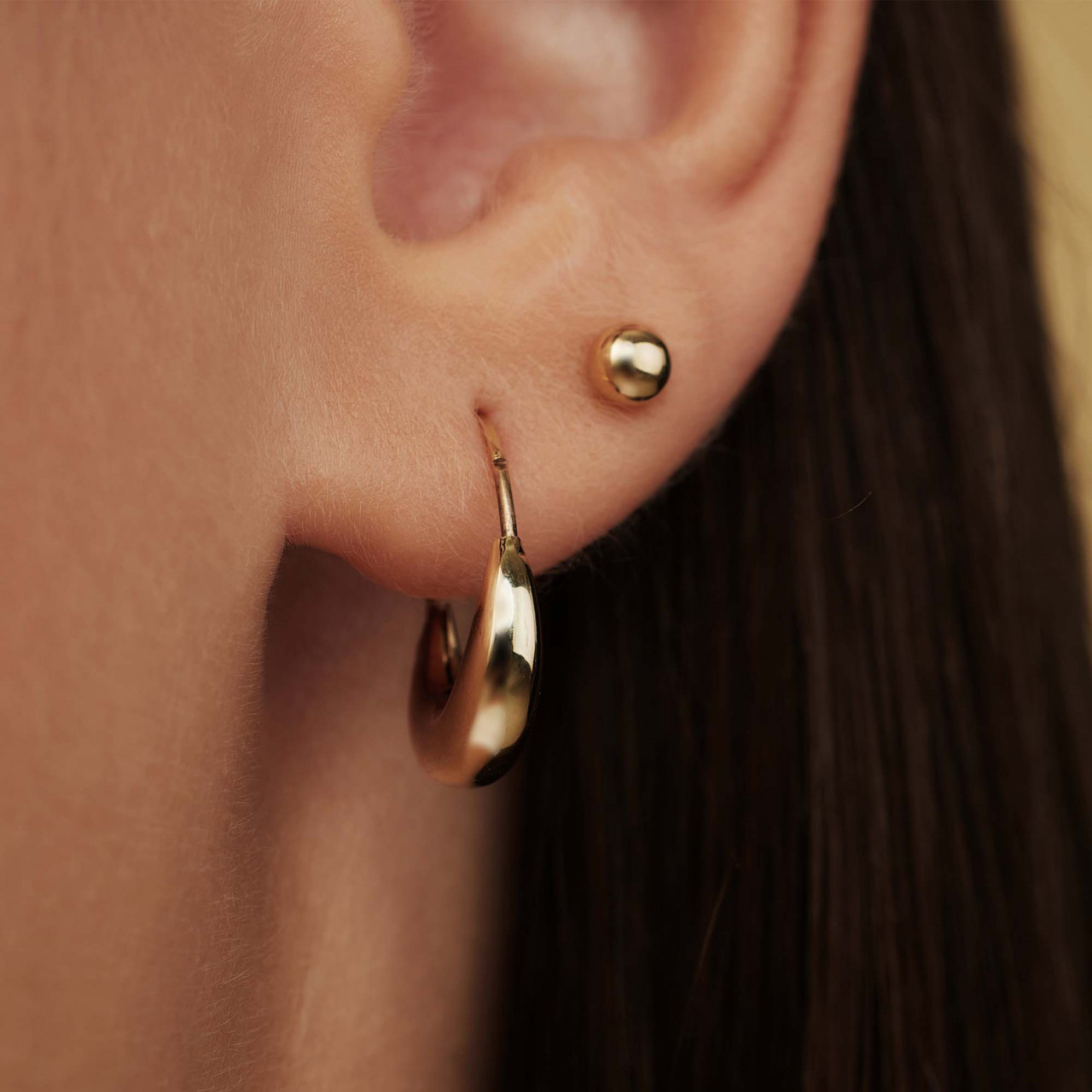 Isabel Bernard Cadeau d'Isabel 14 karat gold earring set