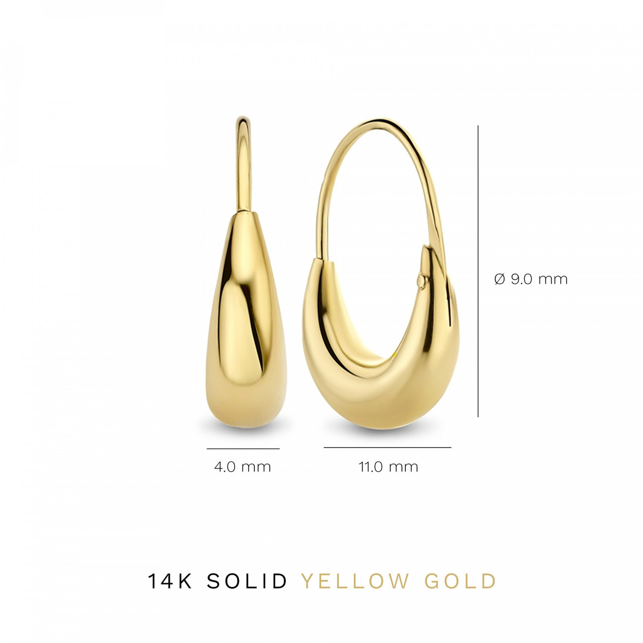 Isabel Bernard Cadeau d'Isabel 14 karat gold earring set