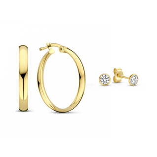 Isabel Bernard Cadeau d'Isabel 14 karat gold earring set