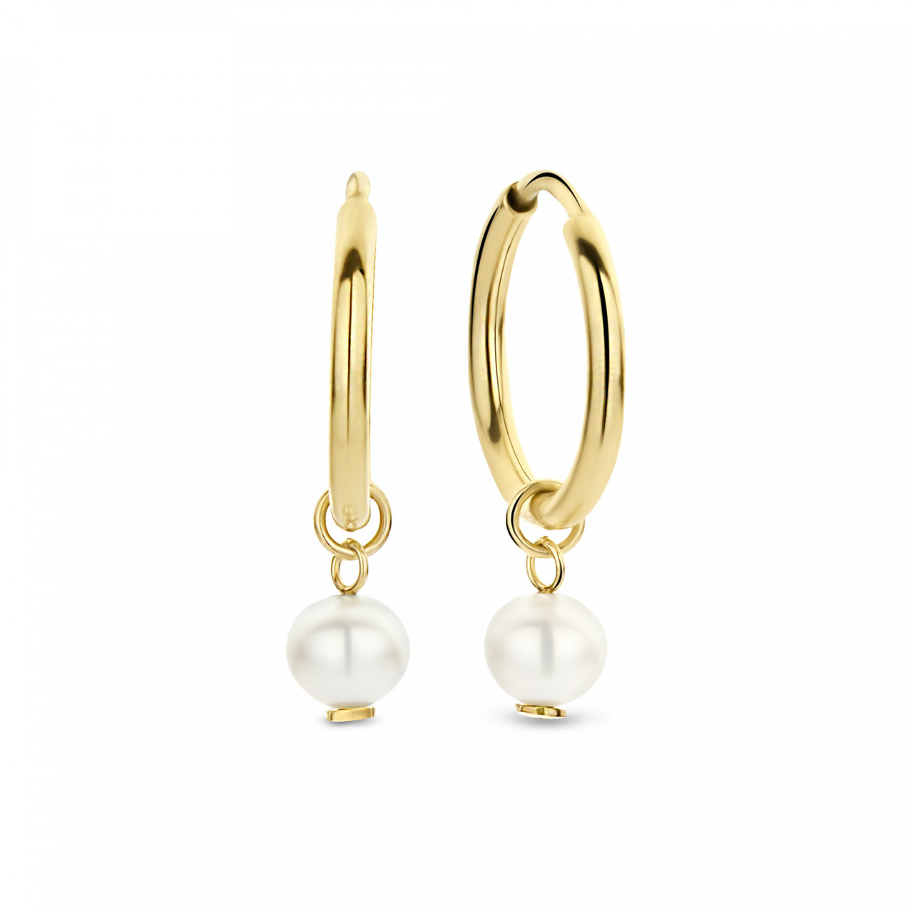 Isabel Bernard Cadeau d'Isabel 14 karat gold earring set with freshwater pearls