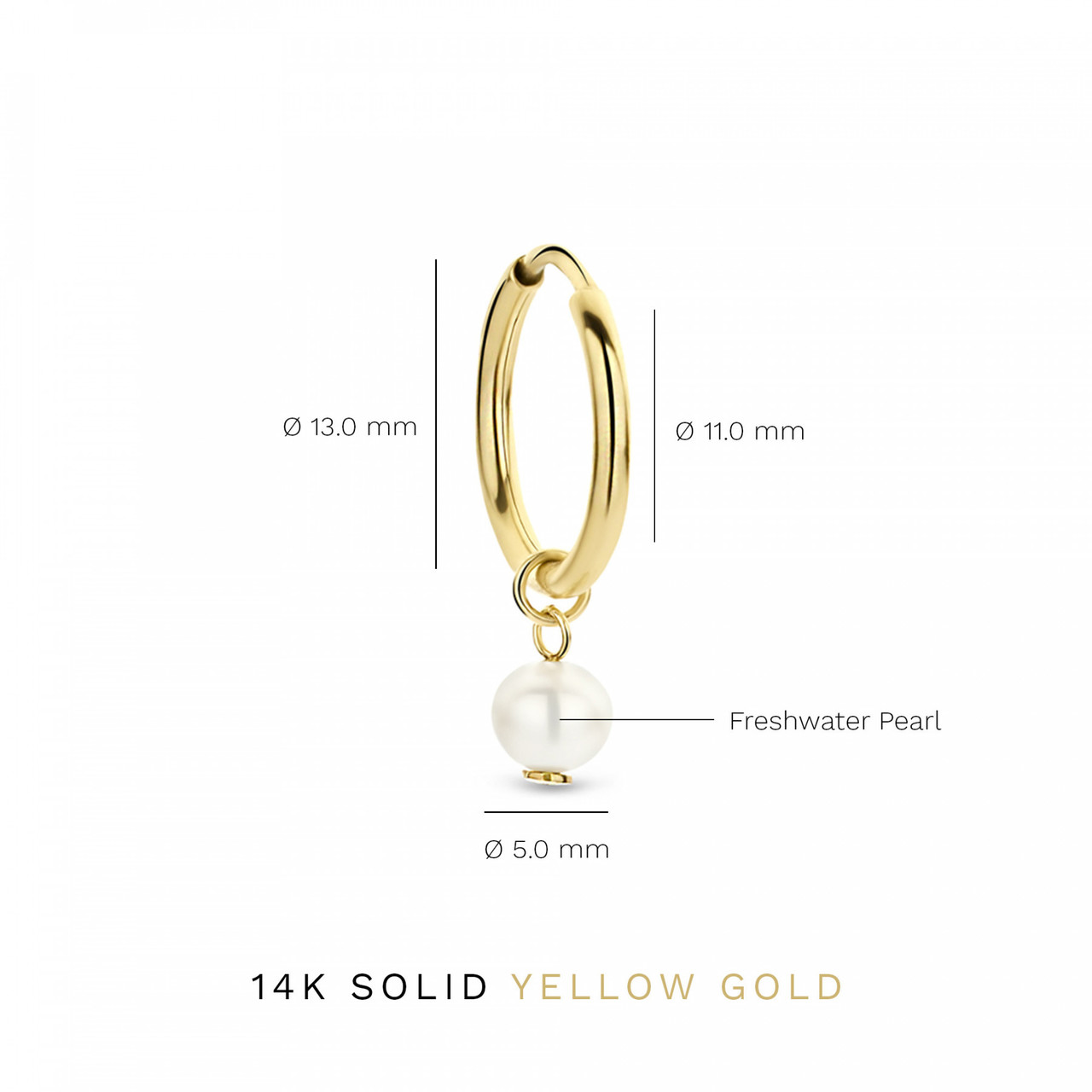 Isabel Bernard Cadeau d'Isabel 14 karat gold earring set with freshwater pearls