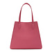 Isabel Bernard Honoré Francine sac cabas en cuir de veau fuchsia