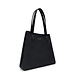 Isabel Bernard Honoré Francine black calfskin leather shopper