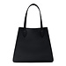 Isabel Bernard Honoré Francine black calfskin leather shopper