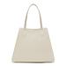 Isabel Bernard Honoré Francine mala shopper de couro de vaca creme