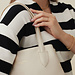 Isabel Bernard Honoré Francine creme læder shopper taske lavet af kalveskind