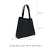 Isabel Bernard Honoré Francine schwarze Shopper Tasche aus Kalbsleder