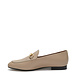 Isabel Bernard Vendôme Fleur taupe leren loafers van kalfsleer