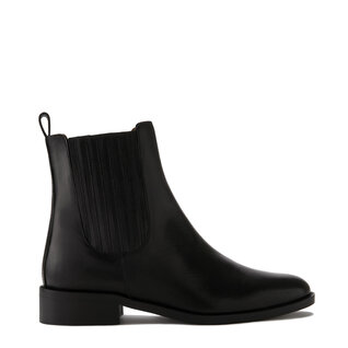 Isabel Bernard Vendôme Chey schwarze Chelsea Boots aus Kalbsleder