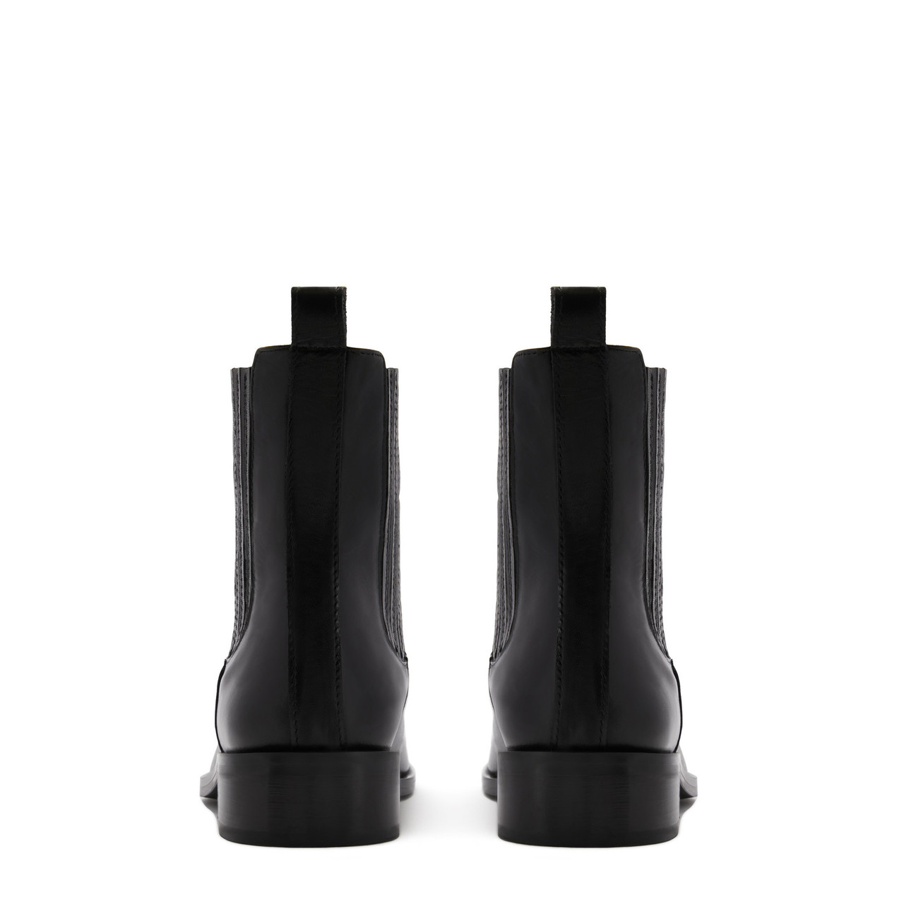 Isabel Bernard Vendôme Chey black calfskin leather chelsea boots