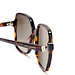 Isabel Bernard La Villette Rene brune skildpadde firkantede solbriller med brune gradientlinser