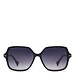 Isabel Bernard La Villette Renate black square sunglasses with black lenses gradient
