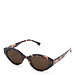 Isabel Bernard La Villette Rosaire brune skildpadde ovale solbriller med brune linser