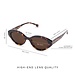 Isabel Bernard La Villette Rosaire brown tortoise oval sunglasses with brown lenses