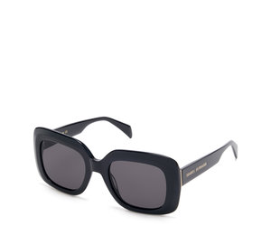schwarze Eckige Sonnenbrille IB400003-01-01 - Isabel Bernard