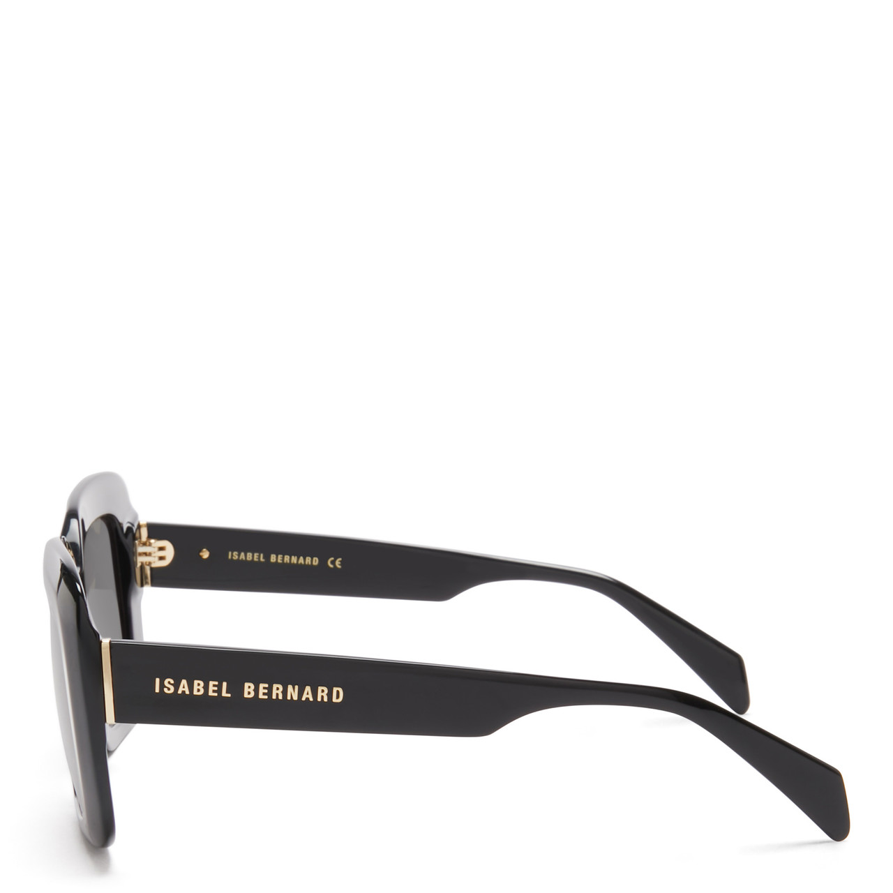 Isabel Bernard La Villette Rive black square sunglasses with black lenses