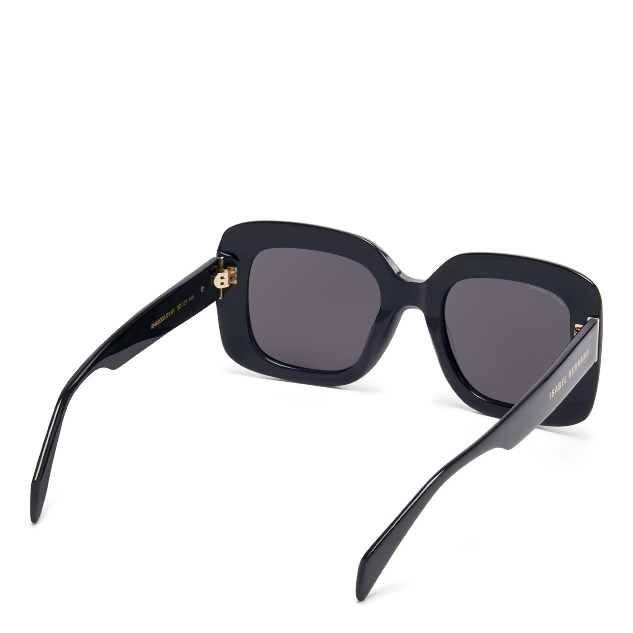 Isabel Bernard La Villette Rive black square sunglasses with black lenses
