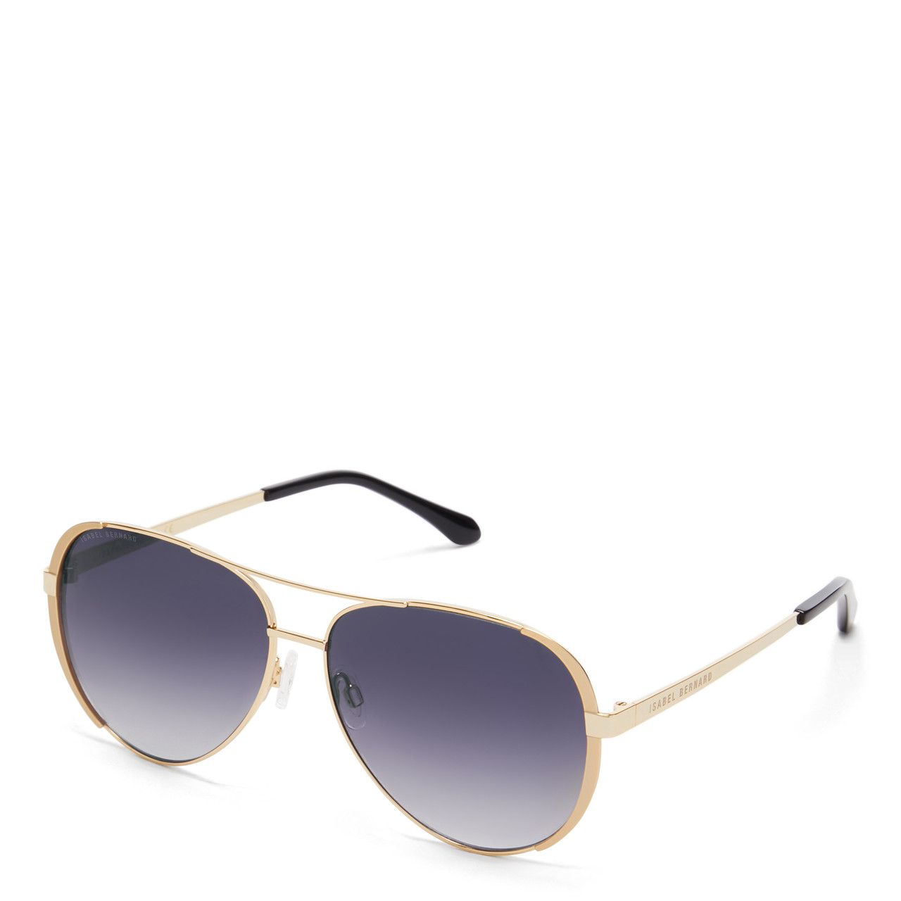 Isabel Bernard lunettes soleil Aviator couleur or IB400004 15 01