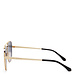 Isabel Bernard La Villette Ruby gafas de sol aviador doradas con lentes negros degradados