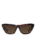 Isabel Bernard La Villette Roselin brown tortoise cat eye sunglasses with brown lenses